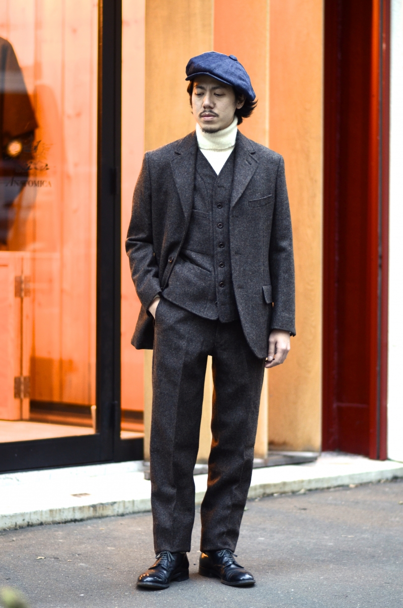 GEORGE JACKET / SHETLAND TWEED | ANATOMICA SAPPORO アナトミカ札幌