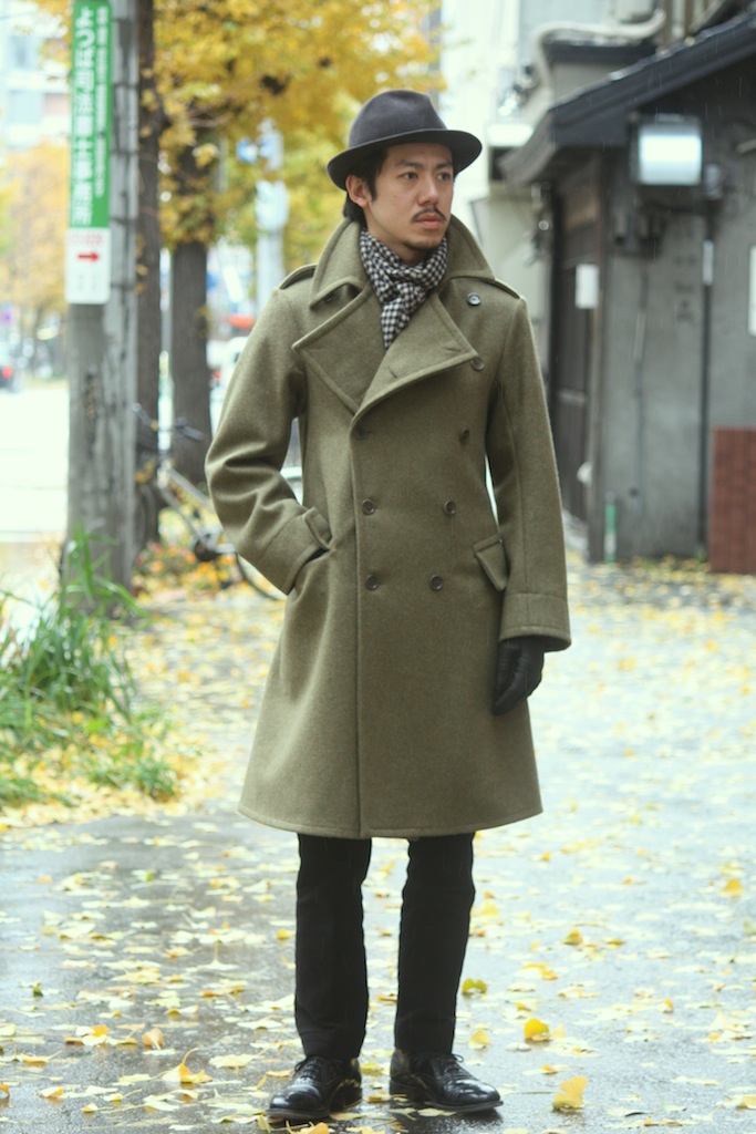 ANATOMICA アナトミカCD LONG COAT ロングコート NAVY - チェスターコート