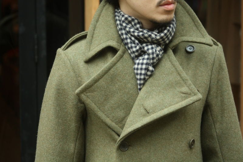 ANATOMICA CD LONG COAT BEIGE FRENCH WOOLファッション - ジャケット 