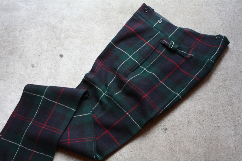 TANGO PANTS / SCOTISH TARTAN “MACKENZIE” | ANATOMICA SAPPORO