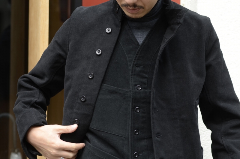 1839 ENGLISH MOLESKIN / BLACK | ANATOMICA SAPPORO アナトミカ札幌