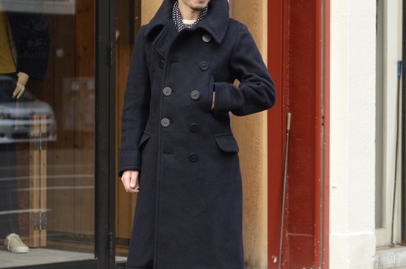 Beach Cloth Peacoat “Long” | ANATOMICA SAPPORO アナトミカ札幌