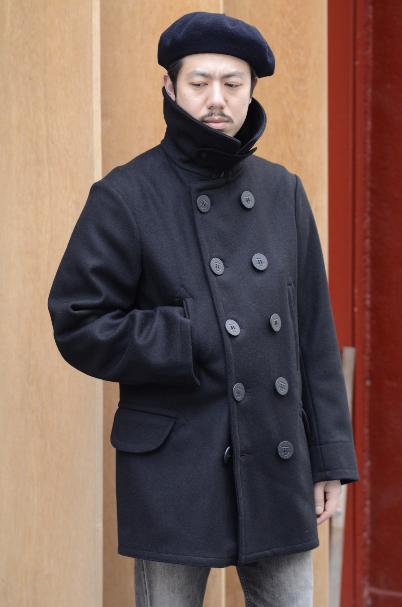 のぼり「リサイクル」 ANATOMICA PEA COAT Made in FRANCE | ochge.org