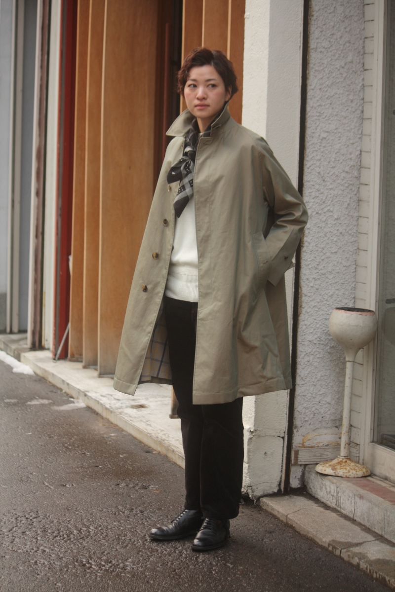 人気を誇る アナトミカSINGLE RAGLAN COAT 1GABARDINE BEIGE asakusa