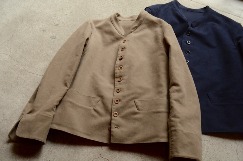 DOLMAN / ENGLISH MOLESKIN LIGHT LOVAT | ANATOMICA SAPPORO 