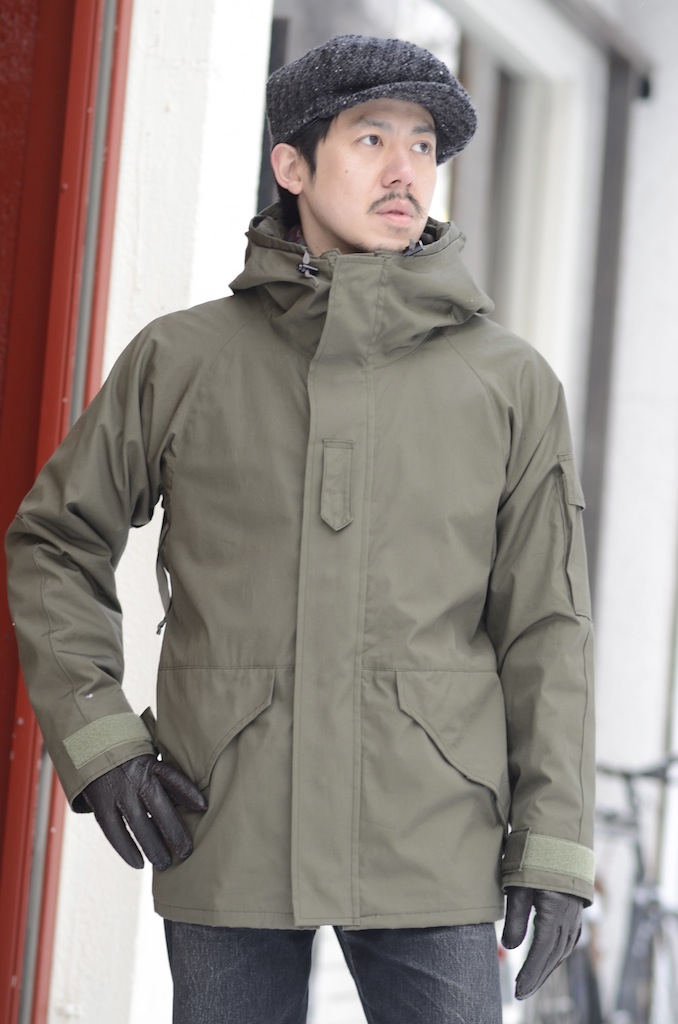 ANATOMICA MILITARY PARKA RED VENTILE S | www.causus.be