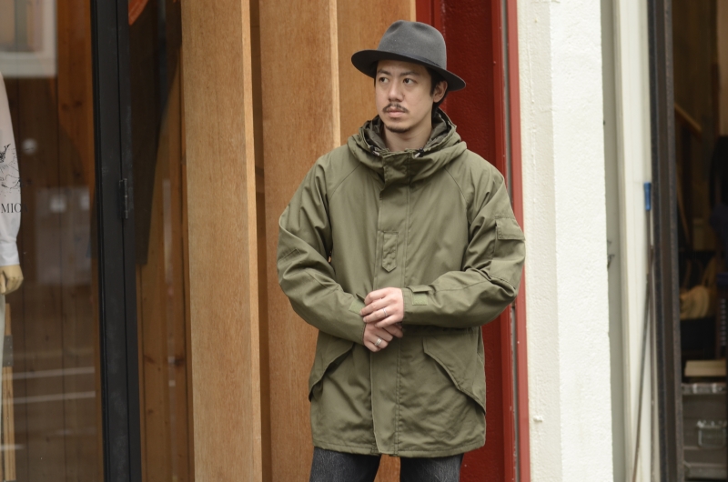 数量限定格安ANATOMICA MILITARY PARKA RED VENTILE S ジャケット・アウター