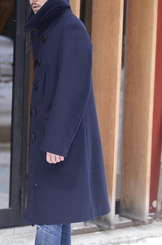 US NAVY LONG PEA COAT | ANATOMICA SAPPORO アナトミカ札幌