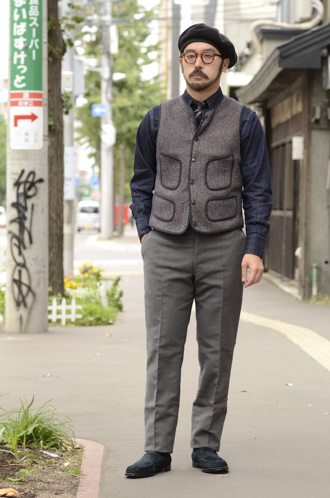 ANATOMICA アナトミカ BEACH CLOTH VEST 【メーカー直売】 - トップス