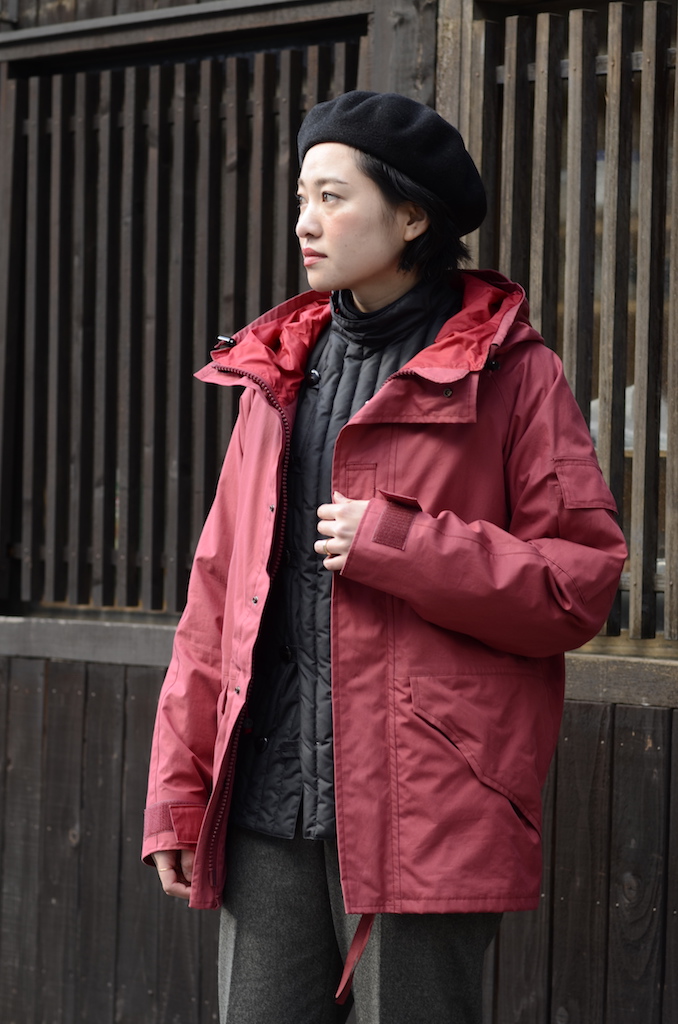 ANATOMICA VENTILE MILITARY PARKA RED S-