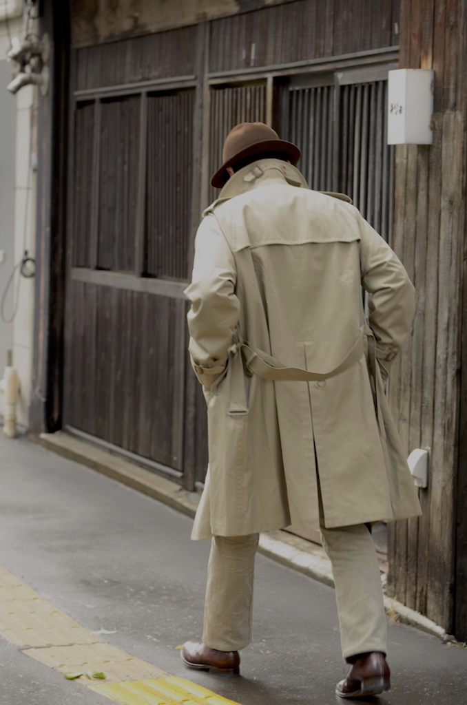 ANATOMICA Trench Coat Tweed ツイードトレンチコート - ジャケット 