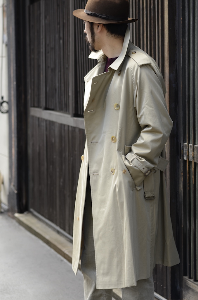 ANATOMICA Trench Coat Tweed ツイードトレンチコート - ジャケット 