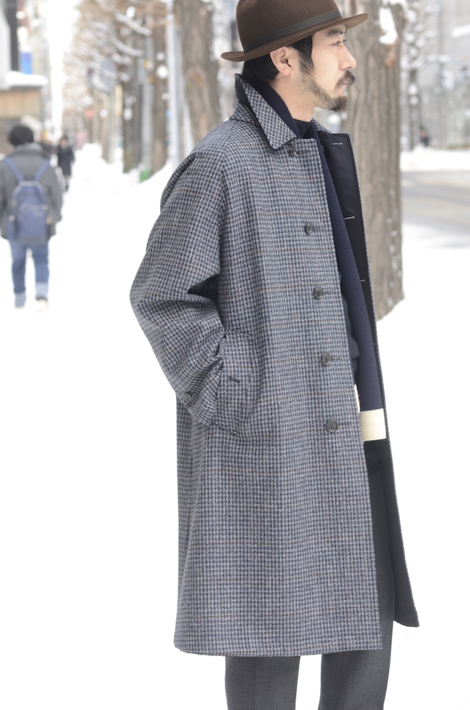 ANATOMICA SINGLE RAGLAN COAT II - ロングコート