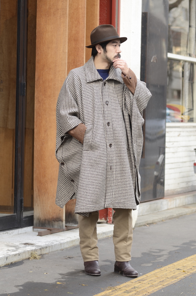 CAPE” FEATHER WEIGHT TWEED | ANATOMICA SAPPORO アナトミカ札幌