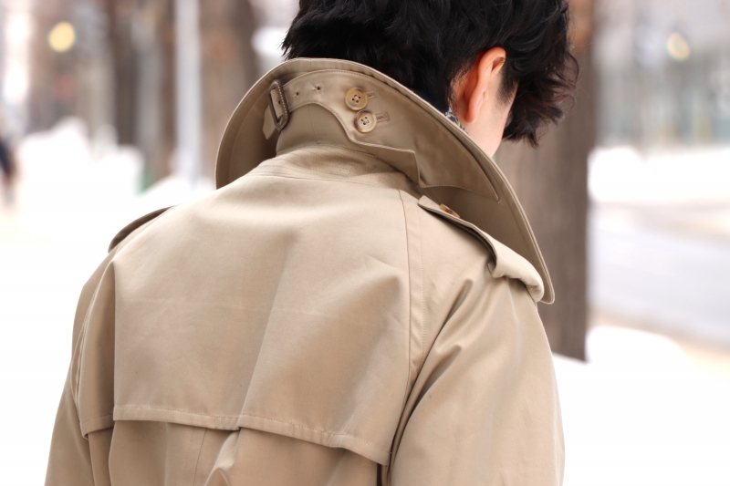 TRENCH COAT / COTTON GABARDIN | ANATOMICA SAPPORO アナトミカ札幌