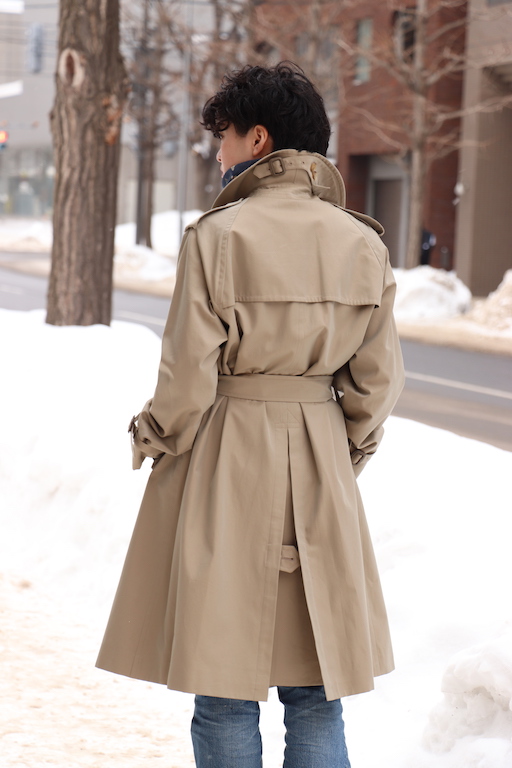 TRENCH COAT / COTTON GABARDIN | ANATOMICA SAPPORO アナトミカ札幌