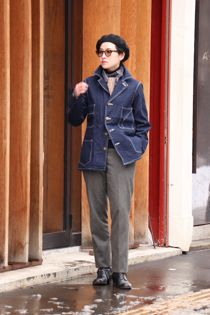 宅急便は割引特典対象！ ANATOMICA アナトミカ DUNGAREE DENIM JACKET