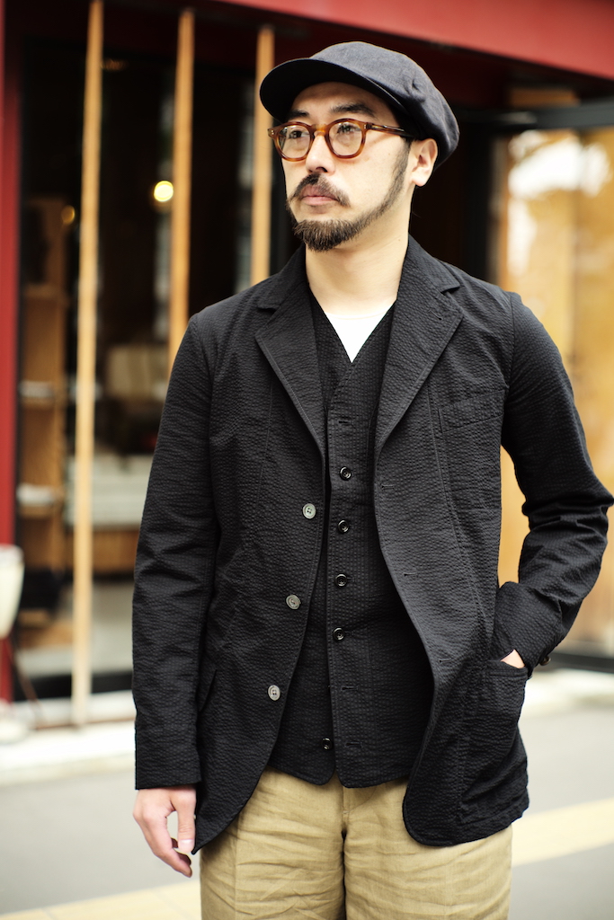 ANATOMICA 22SS HOBEREAU SEERSUCKERメンズ