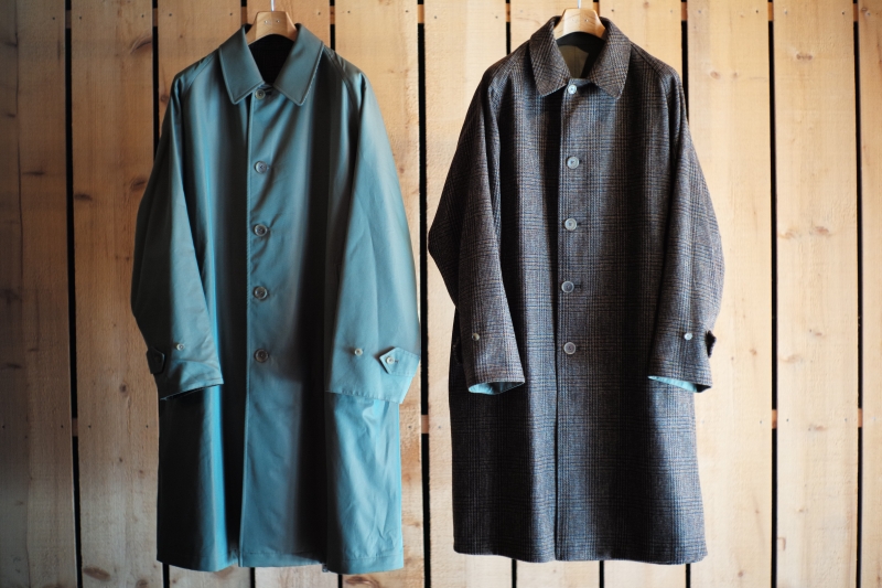 SINGLE RAGLAN COAT Ⅱ《OLIVE》 | ANATOMICA SAPPORO アナトミカ札幌