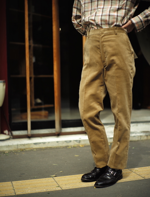 TRIM FIT PANTS UK CORDUROY | ANATOMICA SAPPORO アナトミカ札幌