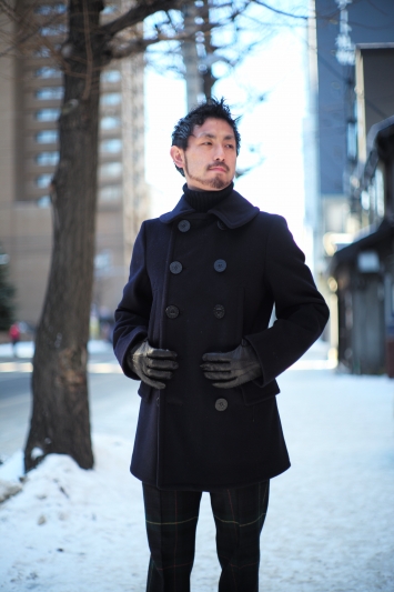 ANATOMICA 1930’s US NAVY PEA COAT ロング