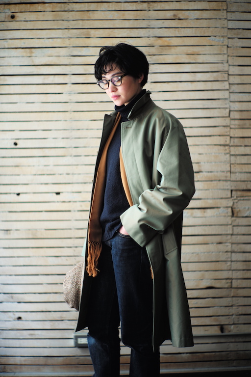 ANATOMICA NEW ARRIVAL!! SINGLE RAGLAN COAT GABARDINE | ANATOMICA ...