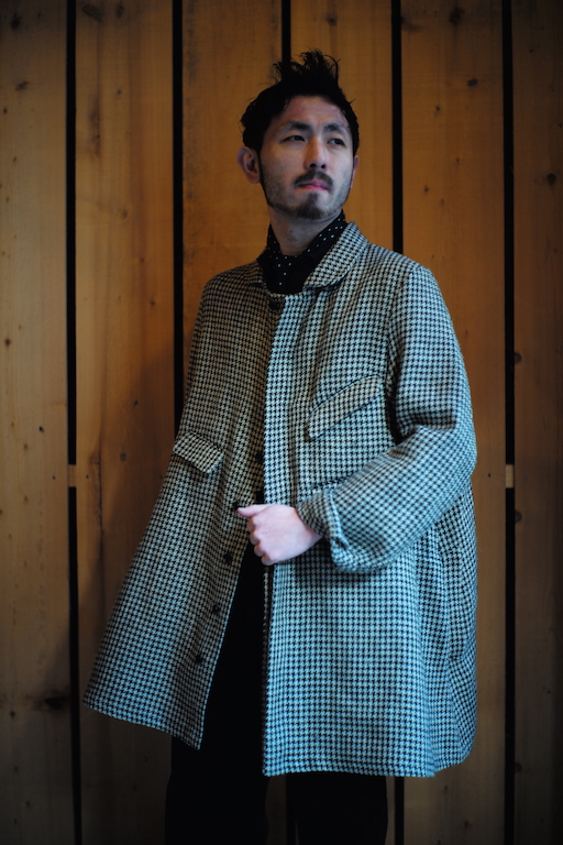 ANATOMICAL FRENCH GARMENTS “BEHAN LINEN HOUND TOOTH” | ANATOMICA