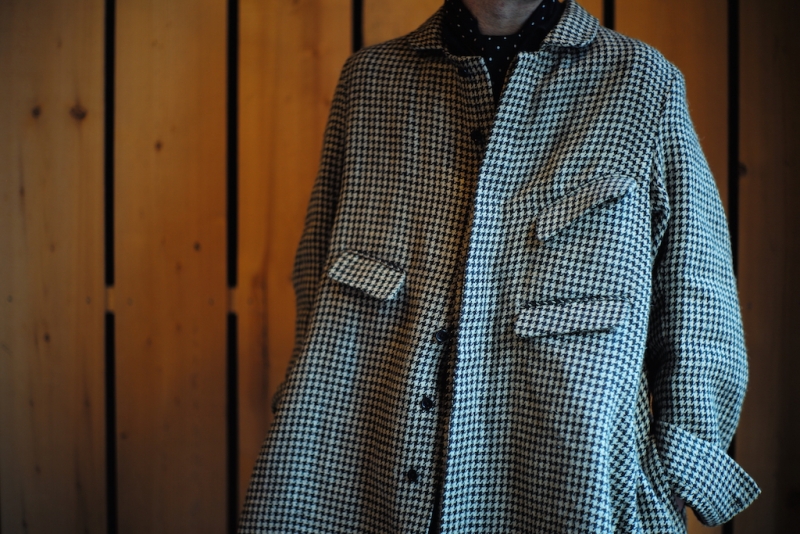 ANATOMICAL FRENCH GARMENTS “BEHAN LINEN HOUND TOOTH” | ANATOMICA 