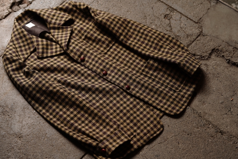 LOAFER JACKET BROWN CHECK | ANATOMICA SAPPORO アナトミカ札幌