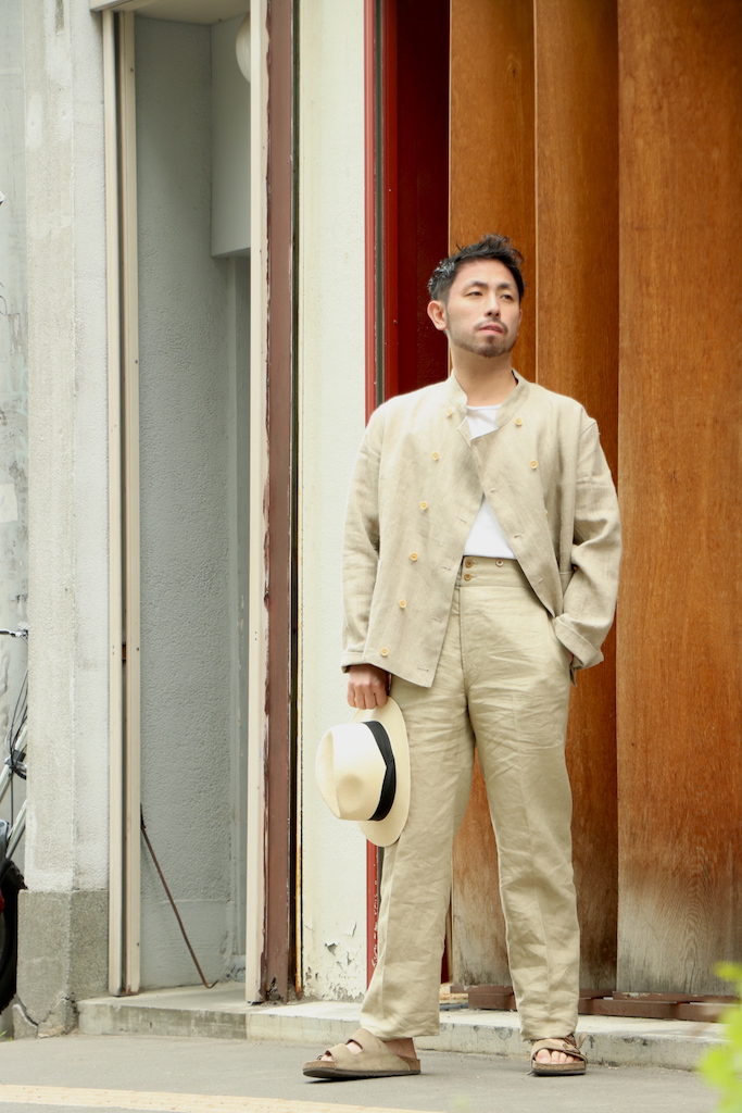 試着のみ アナトミカ BAGATELLE PANTS LINEN 40-