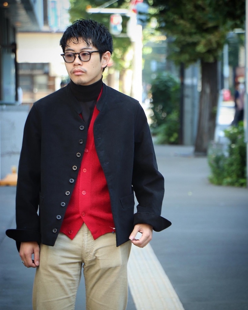 DOLMAN” ENGLISH MOLESKIN | ANATOMICA SAPPORO アナトミカ札幌