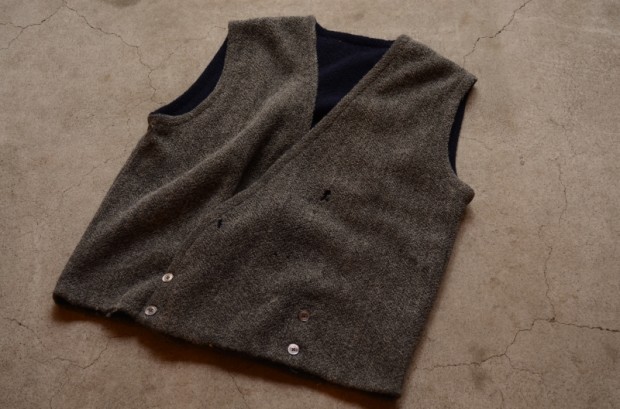 LEMMERMAYER / REVERSIBLE KNIT VEST