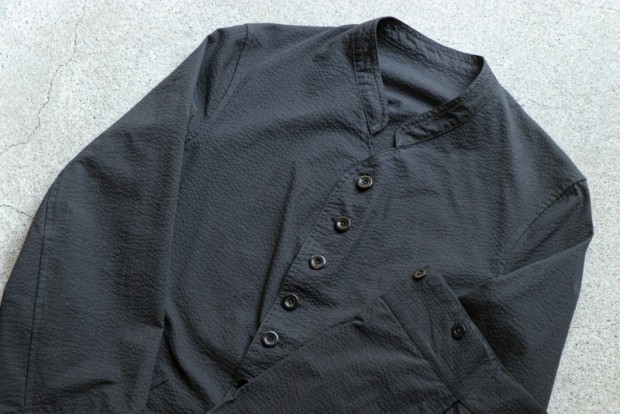 SEERSUCKER DOUBLE BLACK