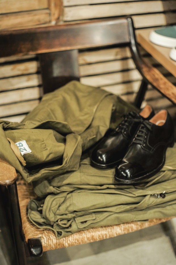 M47 ジャケットと40年代サービスシューズ