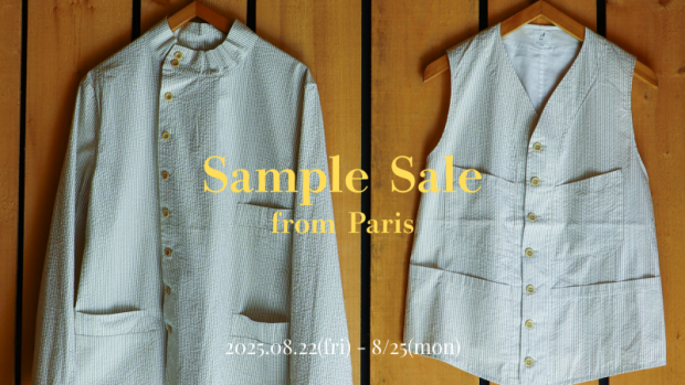 SAMPLE SALE from Paris