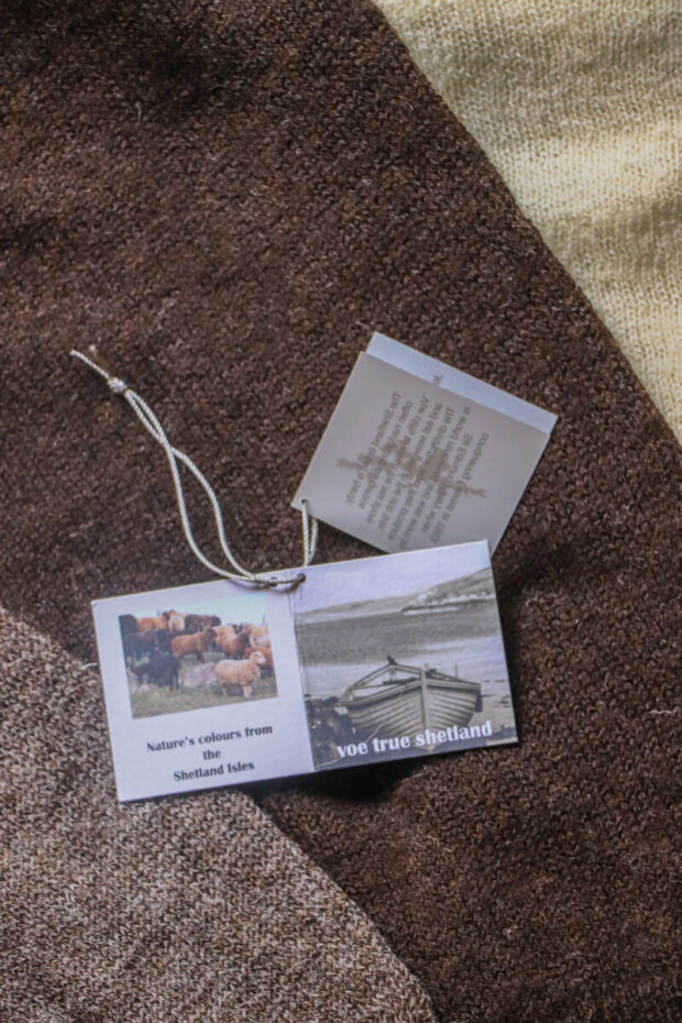 “1PLY SHETLAND SWEATER”一度着ると戻れないセーター。